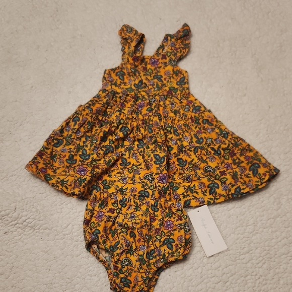 Ralph Lauren Floral Baby Dress with Bloomers